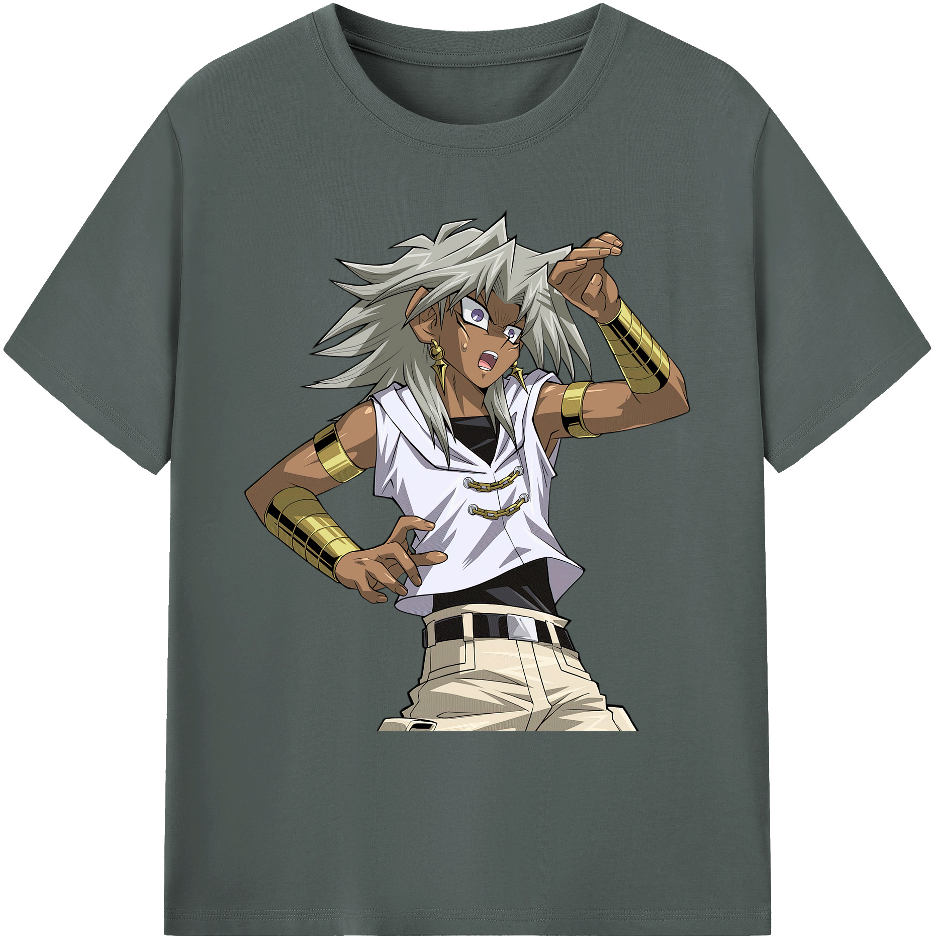 （画像用） 遊☆戯☆王 Yu-Gi-Oh! 綿100％ メンズ半袖Tシャツ｜肌触りやわらか＆通気性